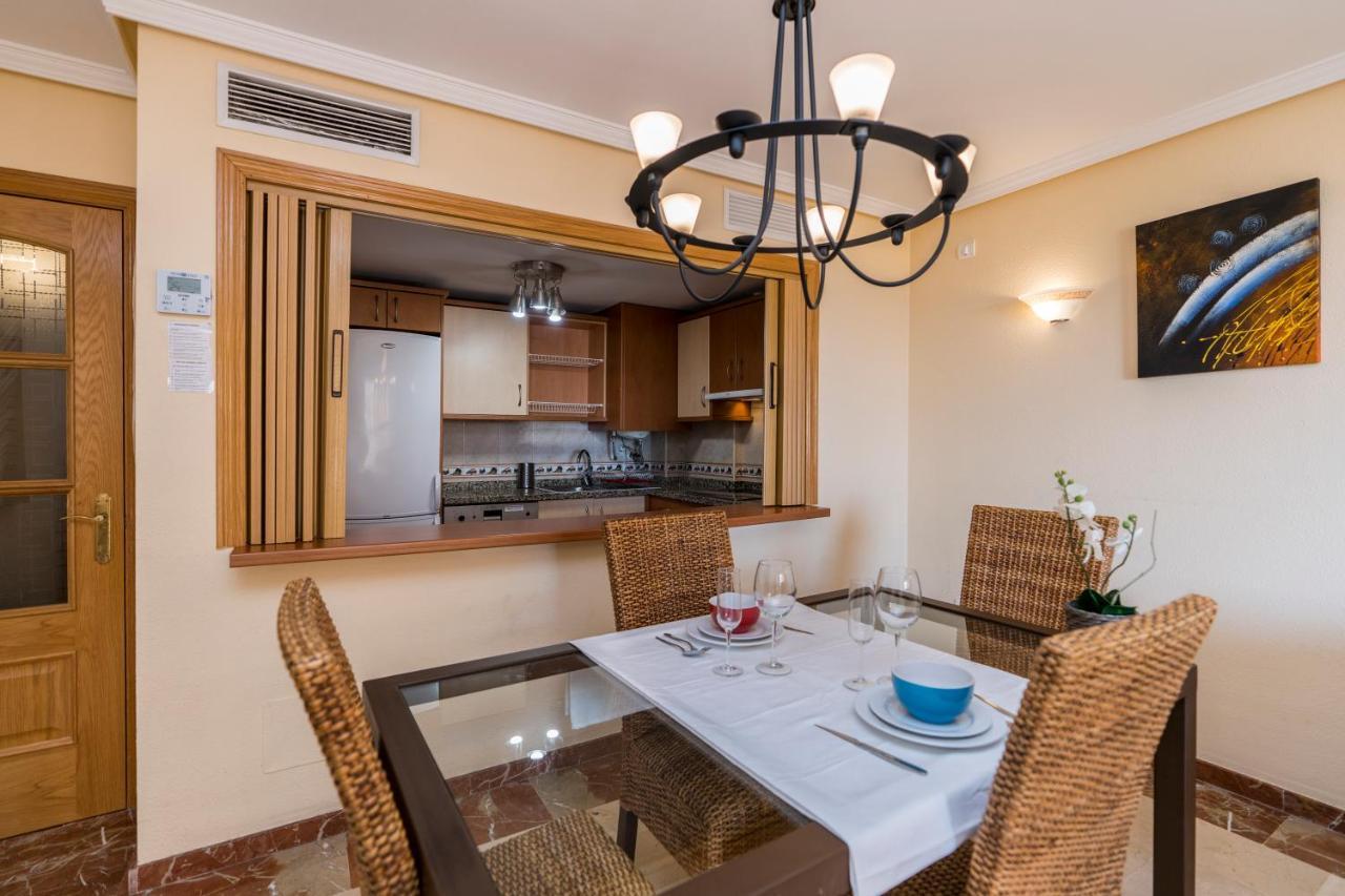 Apartamento Torreon Del Mar 100M De La Playa Garage Benalmádena Dış mekan fotoğraf